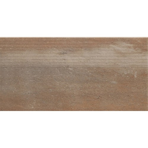 Ступінь Paradyz Scandiano 30x60 rosso struktura prosta
