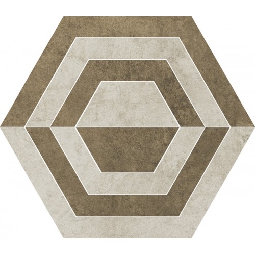 Декор Paradyz Scratch 26x29,8 Beige Heksagon A Mat