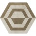 Декор Paradyz Scratch 26x29,8 Beige Heksagon A Mat