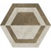 Декор Paradyz Scratch 26x29,8 Beige Heksagon B Mat