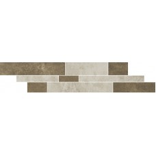 Фриз Paradyz Scratch 14,3x71 Beige Mix Paski