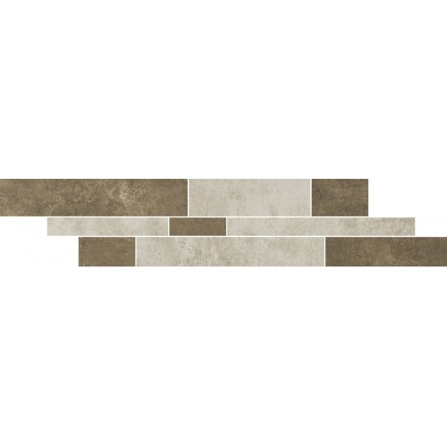 Фриз Paradyz Scratch 14,3x71 Beige Mix Paski