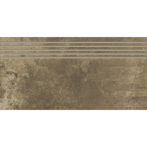 Ступень Paradyz Scratch 29,8x59,8 Brown Prosta Mat