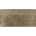 Ступень Paradyz Scratch 29,8x59,8 Brown Prosta Mat