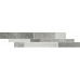 Фриз Paradyz Scratch 14,3x71 Grys Mix Paski