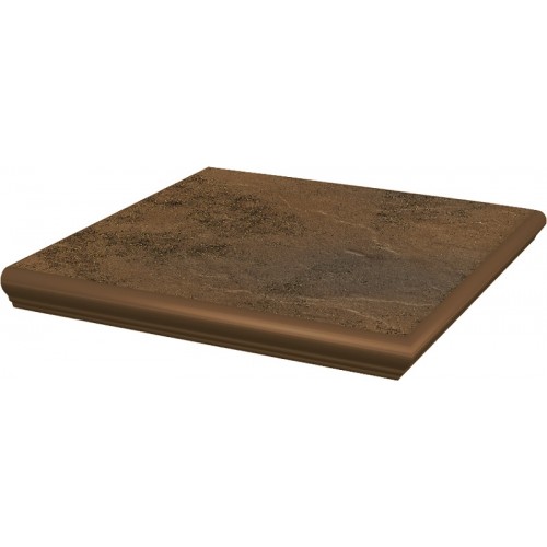 Ступень угловая с капиносом Paradyz Semir 33x33 beige narozna