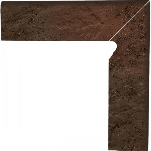 Цоколь Paradyz Semir 8,1x30 brown prawy