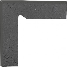 Цоколь Paradyz Semir 8,1x30 grafit lewy
