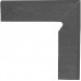 Цоколь Paradyz Semir 8,1x30 grafit prawy