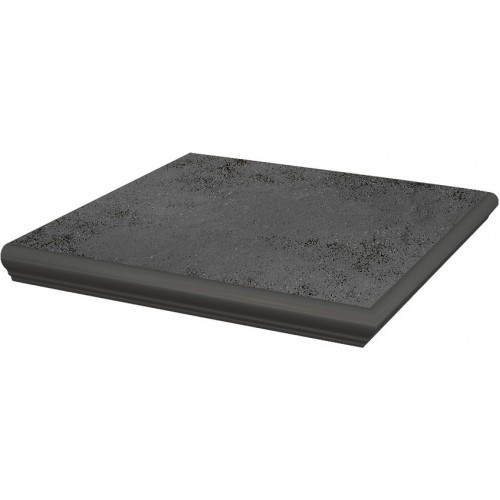 Ступень угловая с капиносом Paradyz Semir 33x33 grafit narozna