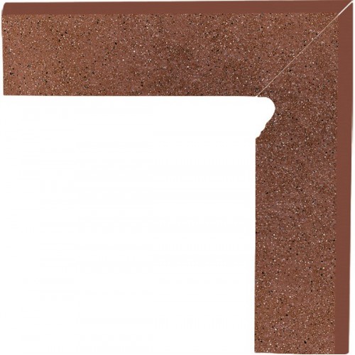 Цоколь Paradyz Taurus 8,1x30 brown prawy