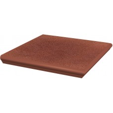 Ступень угловая с капиносом Paradyz Taurus 33x33 rosa narozna