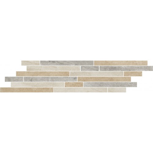 Фриз Paradyz Teakstone 14,8x71 Mix Paski
