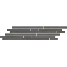 Фриз Paradyz Tecniq 14,8x71 Nero Mix Paski