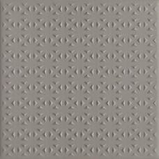 Плитка Paradyz Bazo 19,8x19,8 Grys monokolor struktura