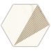 Декор My Way Paradyz Calacatta Hexagon С 17,1X19,8 