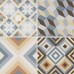 Плитка Paradyz Diamante colour gres mix В 40x40