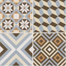Плитка Paradyz Diamante colour gres mix С 40x40 