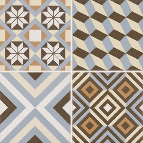 Плитка Paradyz Diamante colour gres mix С 40x40 