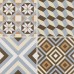 Плитка Paradyz Diamante colour gres mix С 40x40 