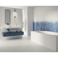 Плитка Paradyz Nightwish navy blue tonal struktura 25x75