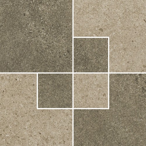 Декор Paradyz Optimal 24,7x24,7 Brown inserto mat