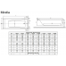 Ванна Radaway Mirella 160x80 з ніжками (WA1-48-160x080)