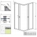 Душова кабіна Radaway Classic C 80x80 графіт/хром (30060-01-05)