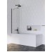 Штора для ванны Radaway Idea Black PNJ 1000x1500 черный/прозрачное (10001100-54-01)