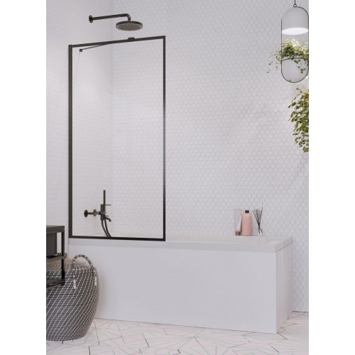 Штора для ванны Radaway Idea Black PNJ Frame 1000x1500 черный/frame (10001100-54-56)