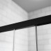 Штора для ванны Radaway Idea Black PN DWJ 1600Lx1500 черный/прозрачное (10003160-54-01L)