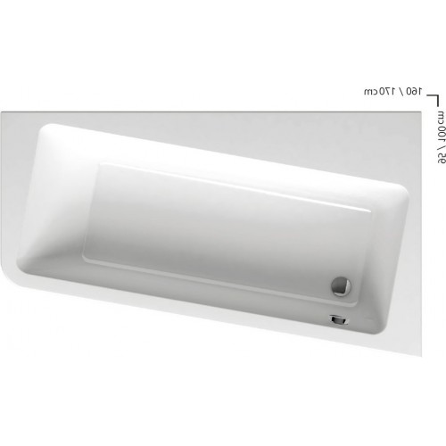Ванна асиметрична Ravak 10° 160x95 права C841000000