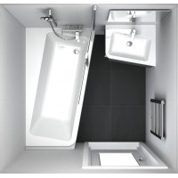 Ванна асиметрична Ravak 10° 160x95 права C841000000