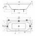 Ванна акрилова Ravak CITY SLIM 180x80 (C921300000)
