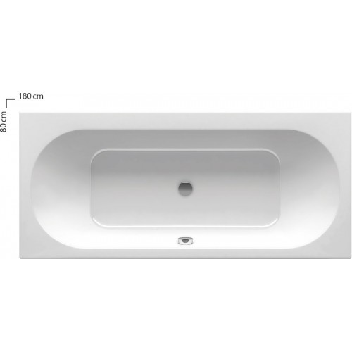 Ванна акрилова Ravak CITY SLIM 180x80 (C921300000)