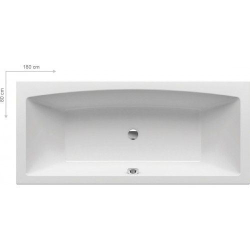 Ванна Ravak Formy 02 Slim 180x80 (C891300000)