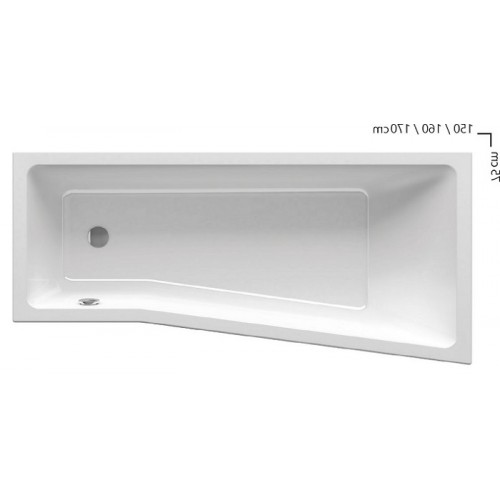 Ванна асимметричная Ravak BeHappy II 150x75 L левая (C981000000)