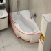 Панель для ванної кімнати Ravak Rosa 95 150 L Лівостороння (CZ55100A00)