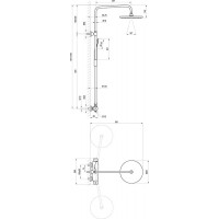 Душовий гарнітур Ravak DS 091.00 (X07P643)