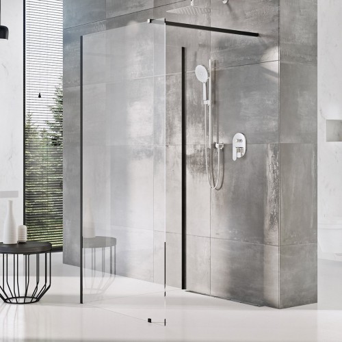 Душовий куточок Ravak Walk-In Corner 110/80 чорний/transparent (GW1CD4300Z1)