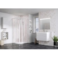 Душевой уголок Ravak Supernova SKKP6-80 195 Белый TRANSPARENT (3204O102Z1)