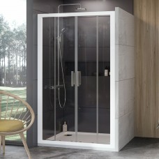 Душові двері Ravak 10° 10DP4-150 білий/transparent (0ZKP0100Z1)
