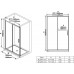 Душові двері Ravak Blix Slim BLSDP2-100 чорний/transparent (X0PMA0300Z1)