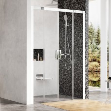 Душевые двери Ravak Matrix MSD4-140 Белый Transparent (0WKM0100Z1)