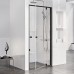Душевые двери Ravak Pivot PDOP1-80 черный/transparent (03G40300Z1)