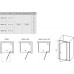 Душевые двери Ravak Pivot PDOP2-120 черный/transparent (03GG0300Z1)