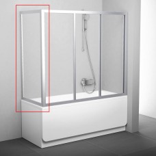 Недвижимая стенка для ванны Ravak APSV-70 сатин/Transparent (95010U02Z1)