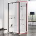 Неподвижная стенка Ravak Pivot PPS-100 Черный Transparent (90GA0300Z1)