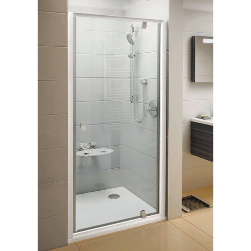 Душевые двери Ravak Pivot PDOP1-80 Белый TRANSPARENT (03G40101Z1)