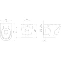 Унітаз підвісний Ravak Chrome RimOff (X01651)